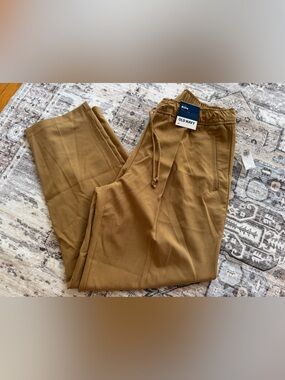 High-Waisted Billie Straight Trouser (Tan) NWT